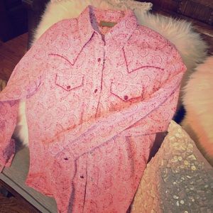 Western shirt for tween gal